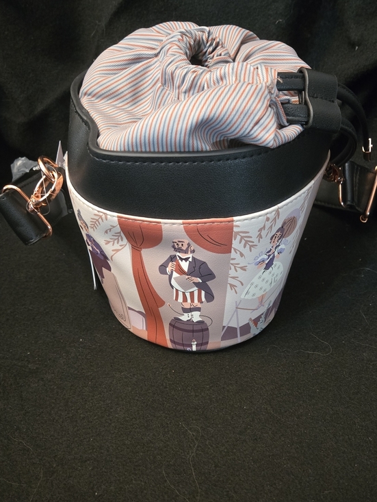 Disney Handbags - Disney Haunted Mansion Drawstring Bucket Crossbody Bag